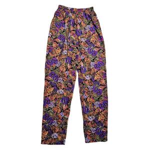 80s 90s whimsigoth boho botanical pants